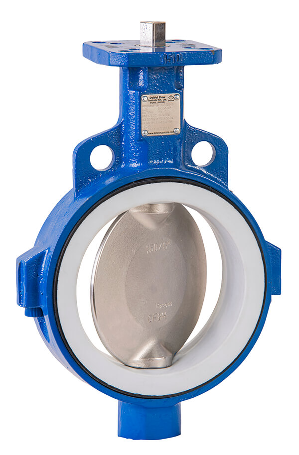 DELVAL 3" Series 52 Resilient Seated LUG STYLE BUTTERFLY VALVE W/COATED DISC 